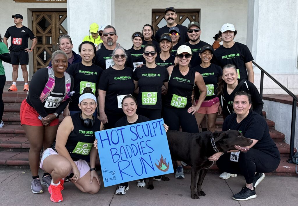 Team Energy Lab at the Run Thru Redlands.