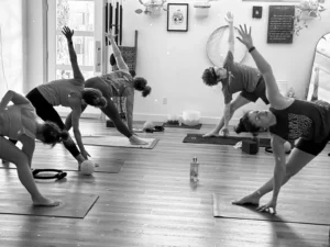 Anthony teaching a mat pilates class at The Energy Lab in Redlands, CA.