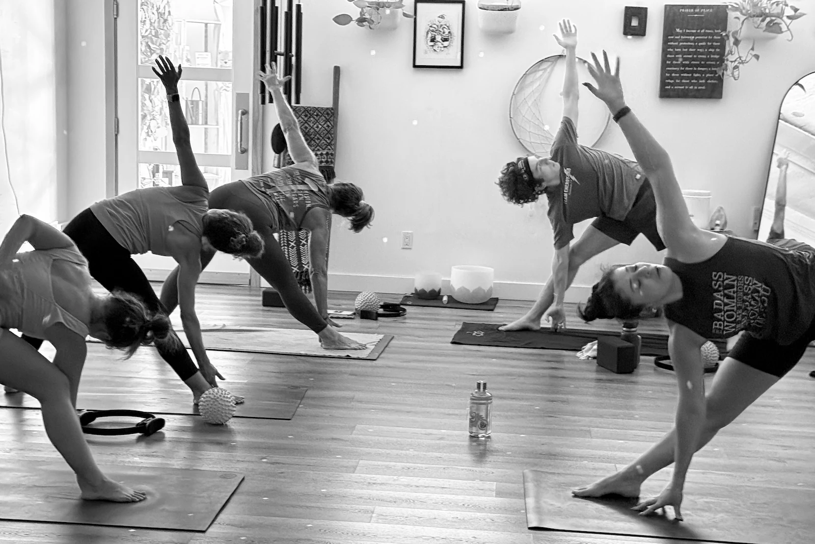 Anthony teaching a mat pilates class at The Energy Lab in Redlands, CA.