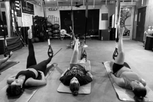 Anthony teaching TRX Pilates at The Energy Lab in Redlands, CA